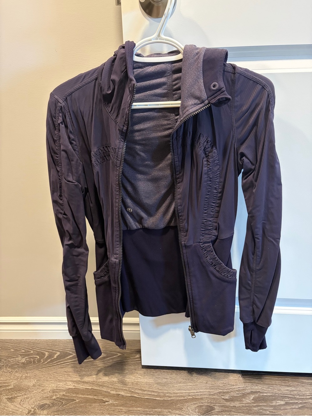 lululemon athletica Women's Zip Hoodie Jacket - Deep Plum